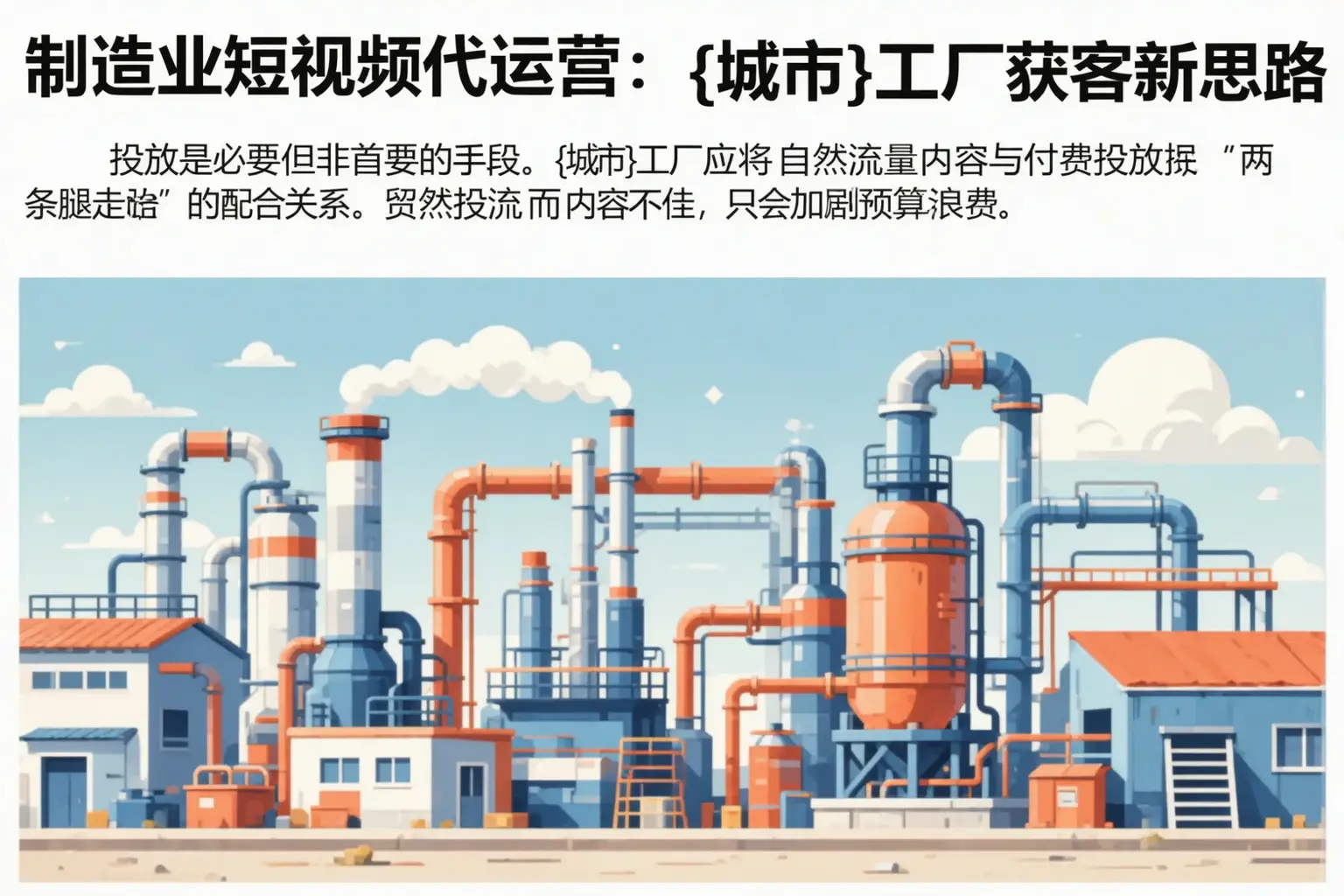 制造业短视频代运营：嘉兴工厂获客新思路