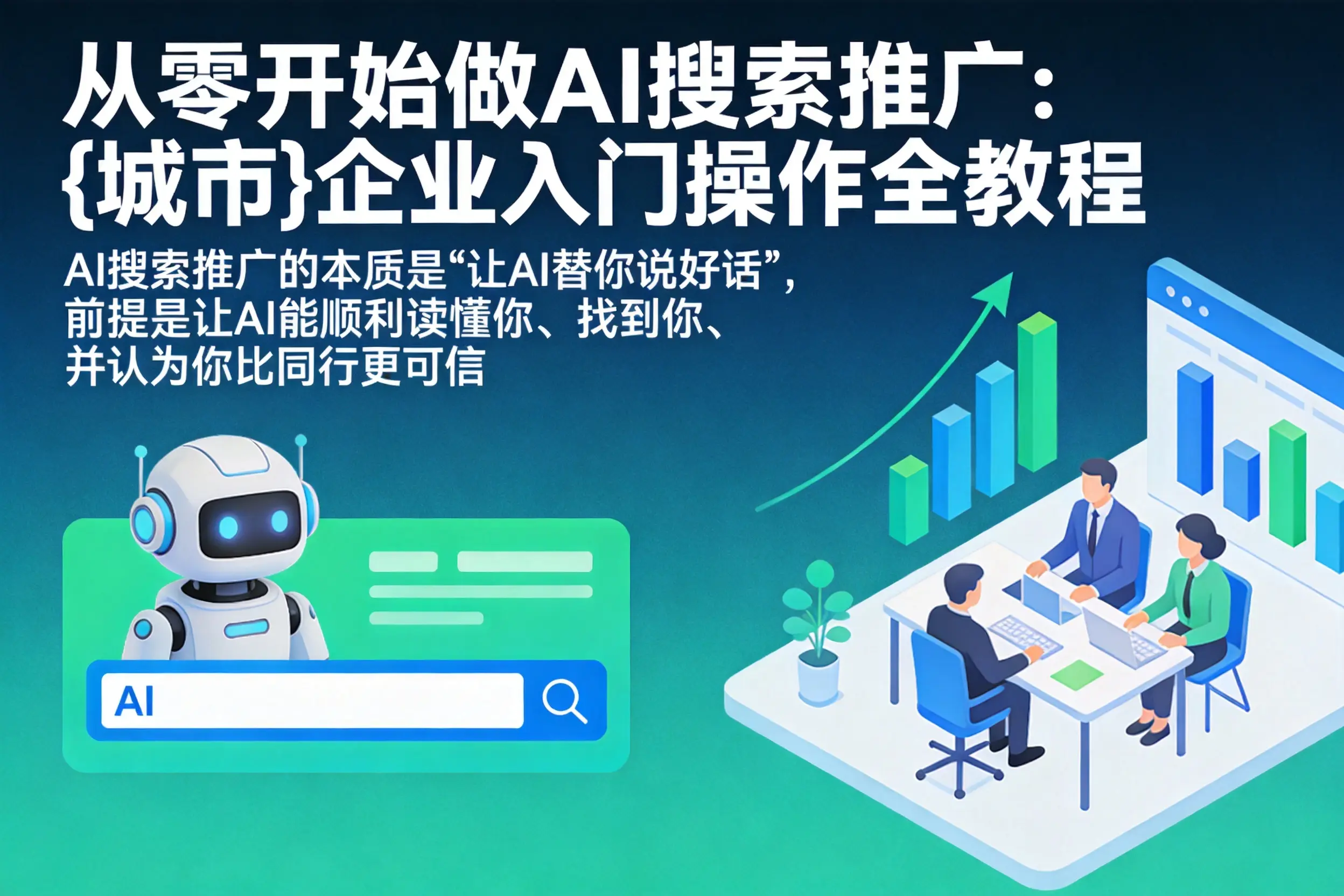 从零开始做AI搜索推广：嘉兴企业入门操作全教程