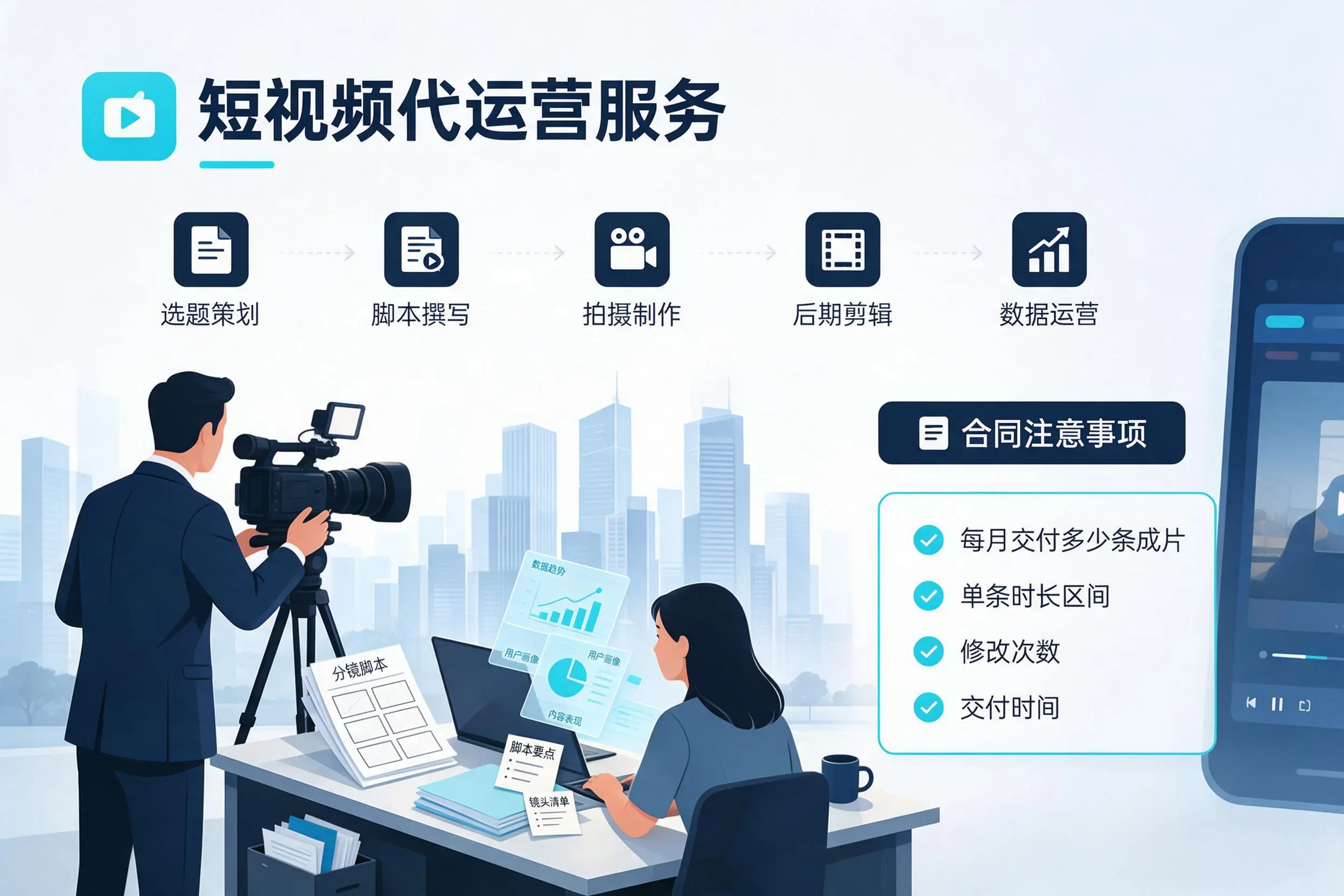 短视频代运营包含哪些服务？嘉兴企业常见问题科普
