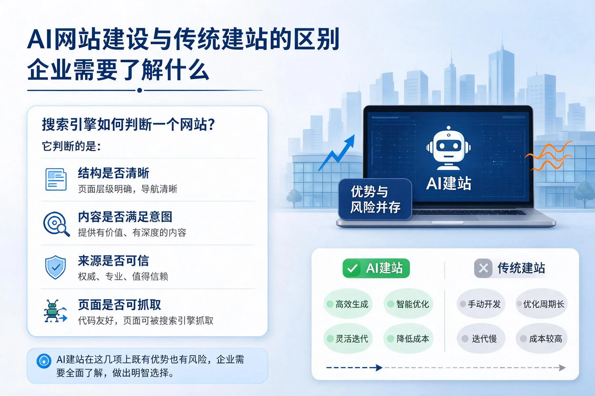 AI网站建设与传统建站的区别,嘉兴企业需要了解什么