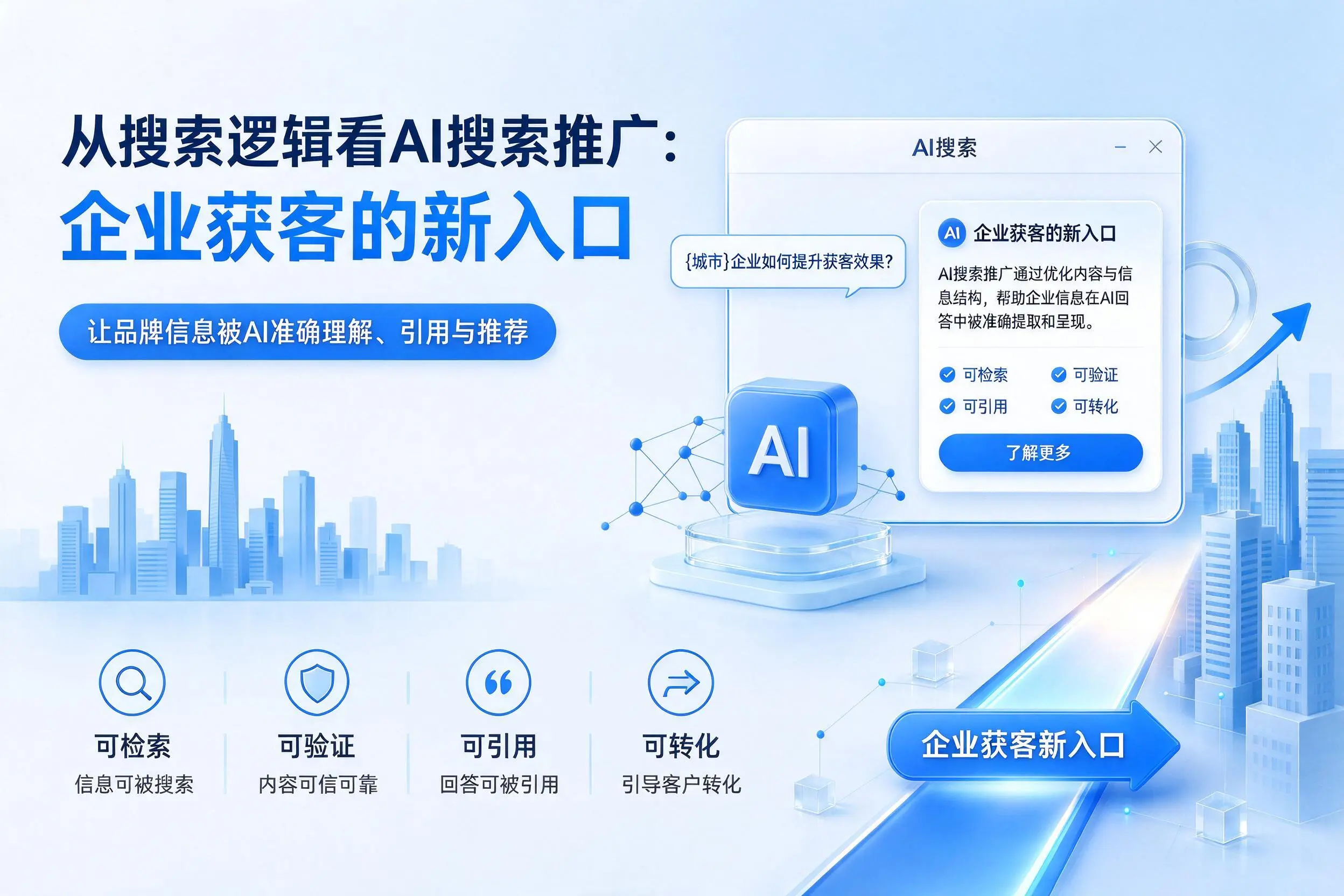 从搜索逻辑看AI搜索推广：嘉兴企业获客的新入口